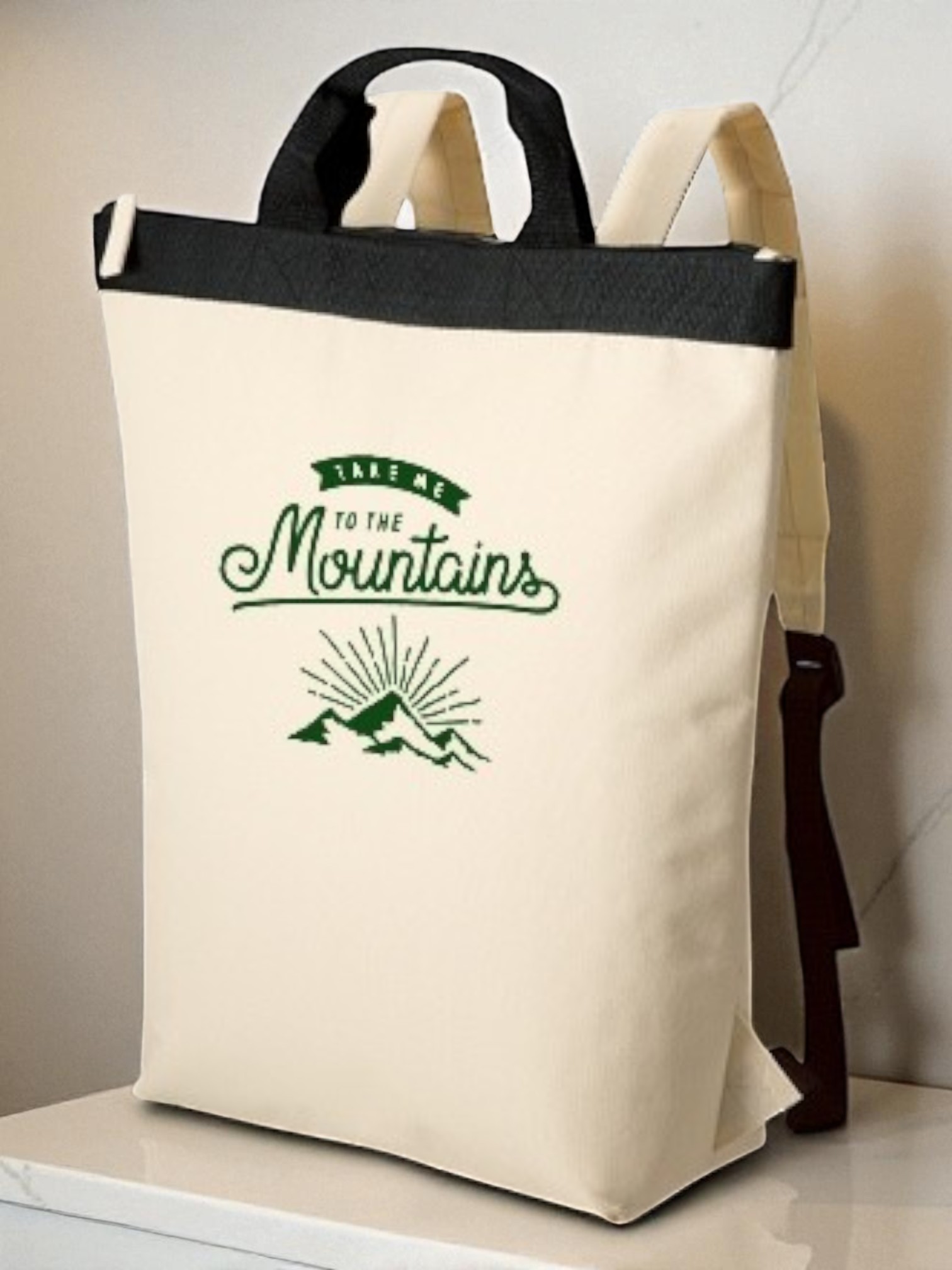 ハンドル付バックパック