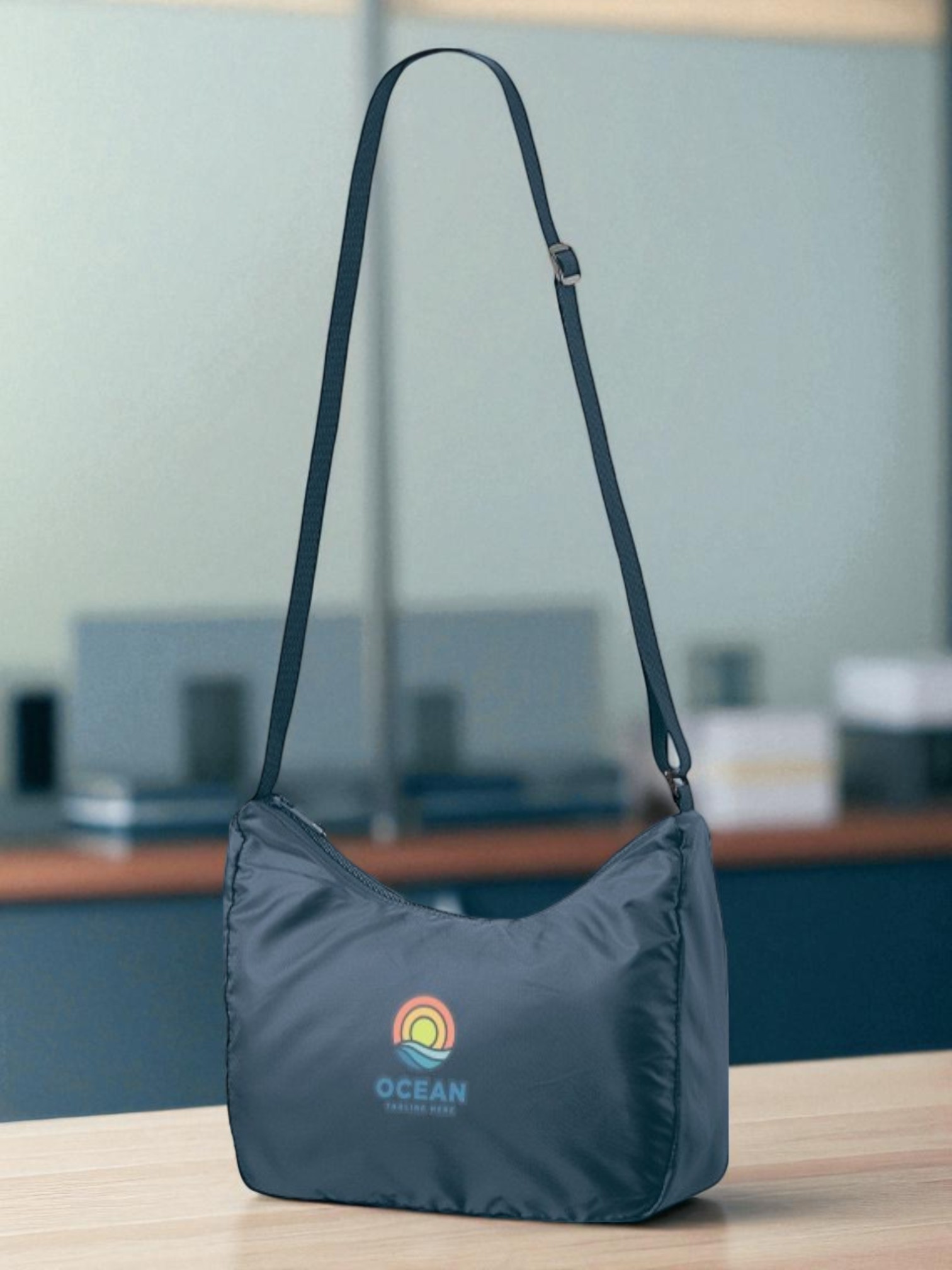 ラウンドポリショルダーバッグ