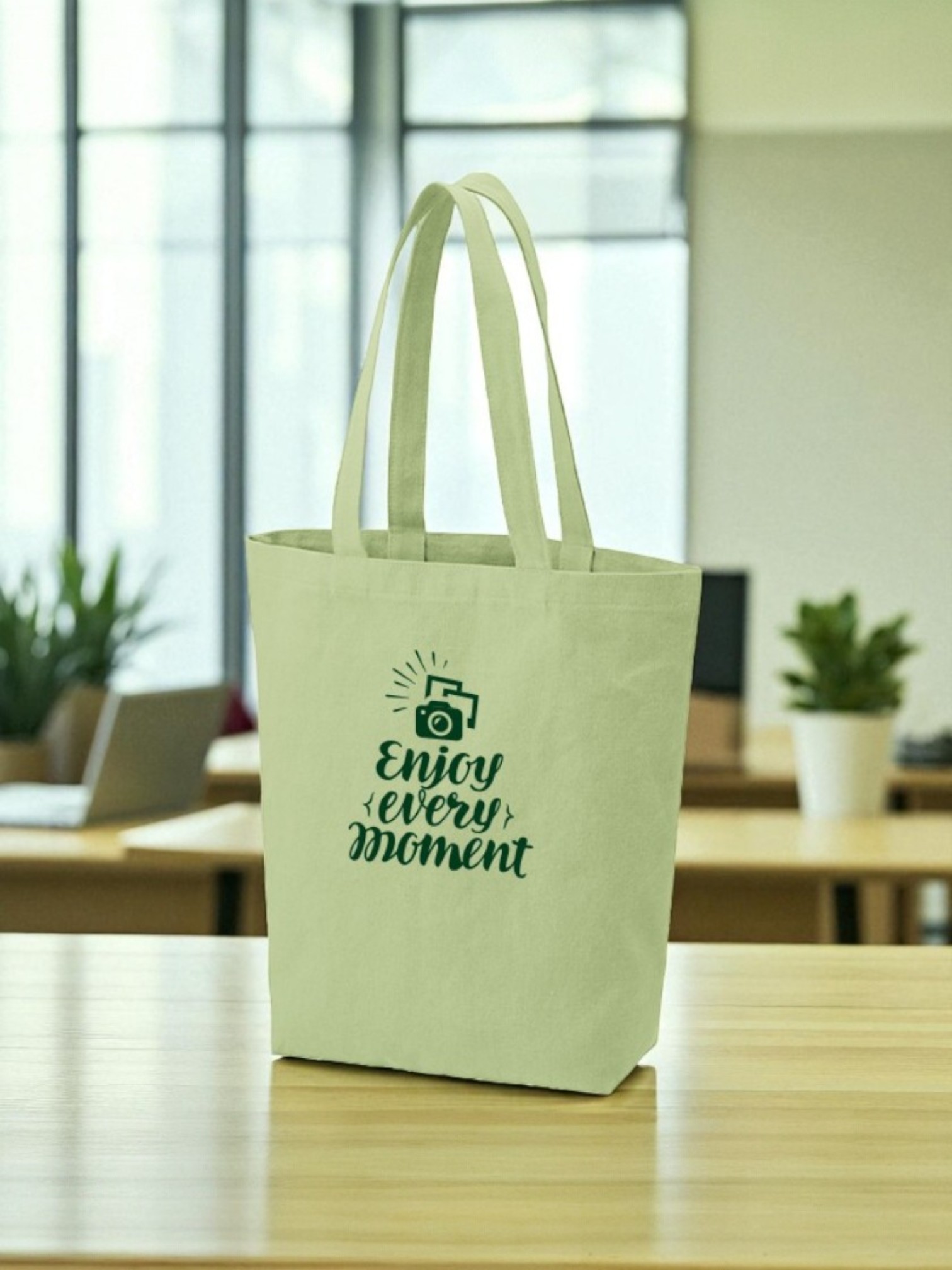 ライトウォッシュキャンバストート