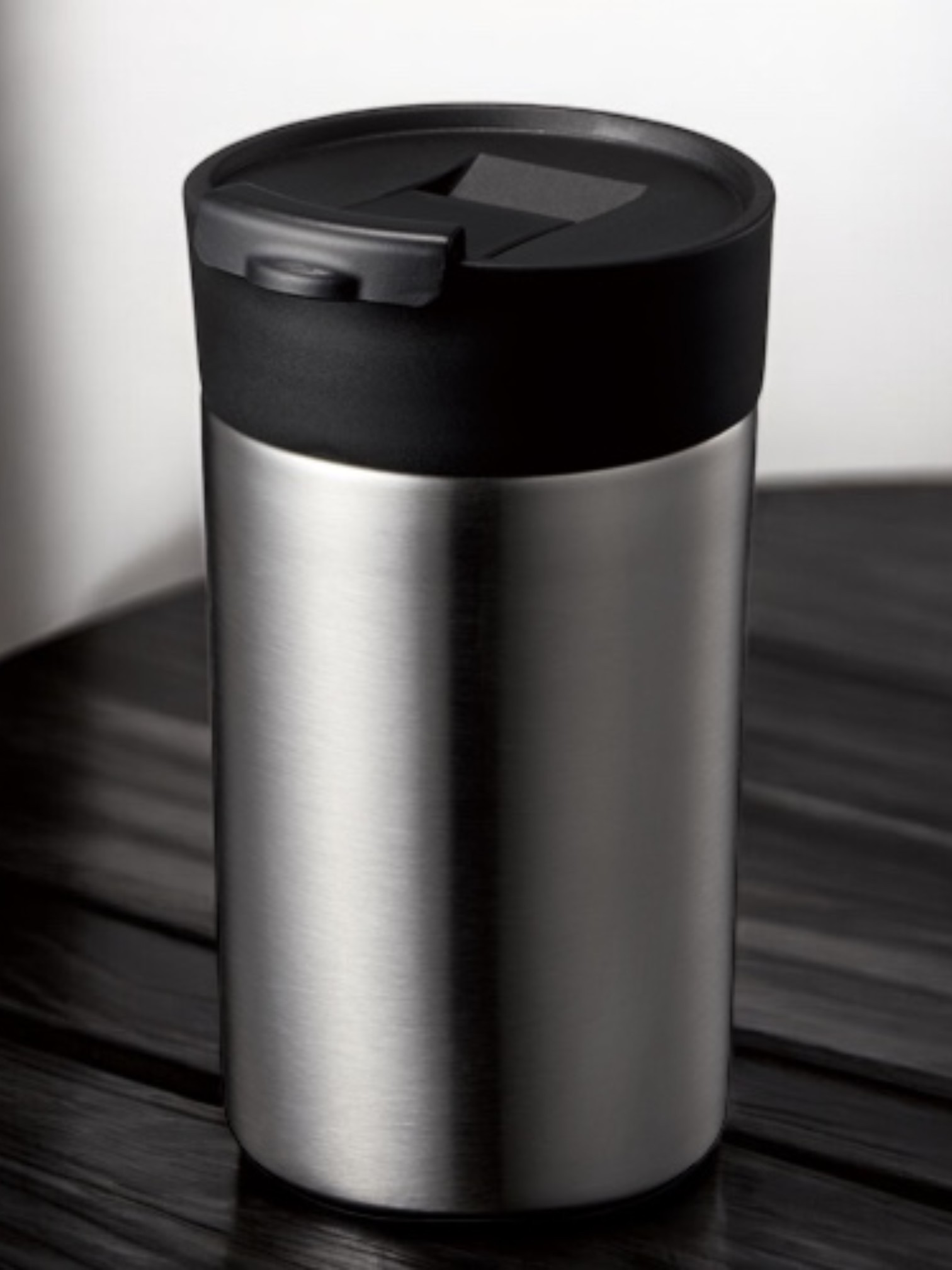 フタ付ステンレスサーモタンブラー