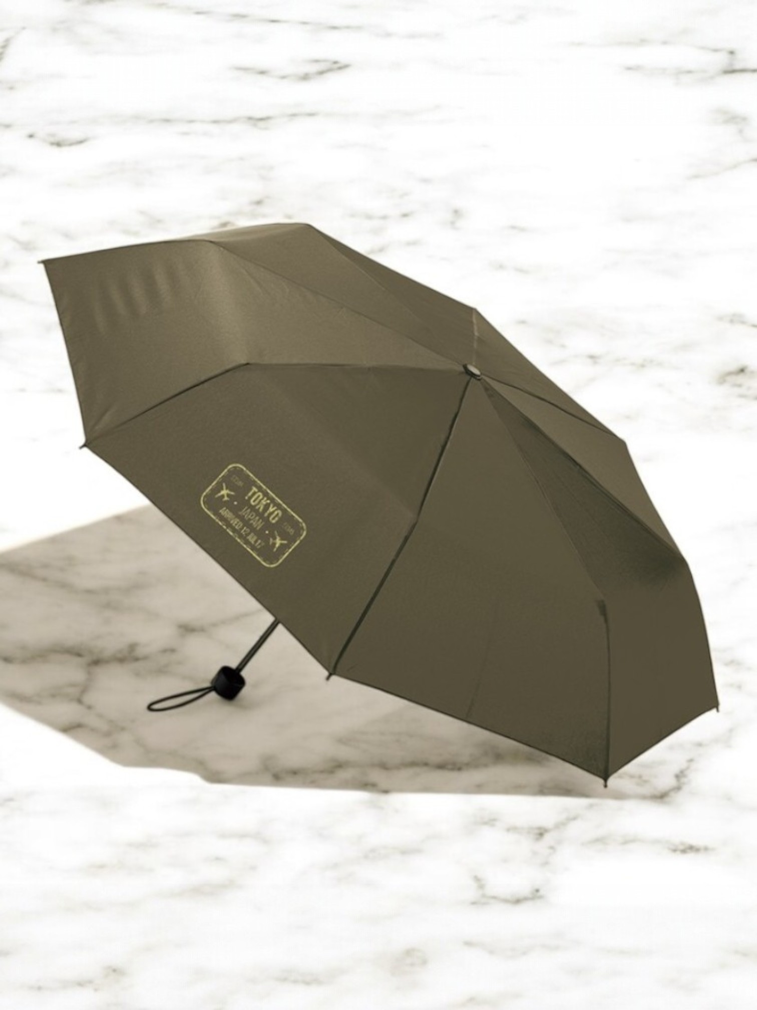 大判耐風UV折りたたみ傘（セミオートタイプ）