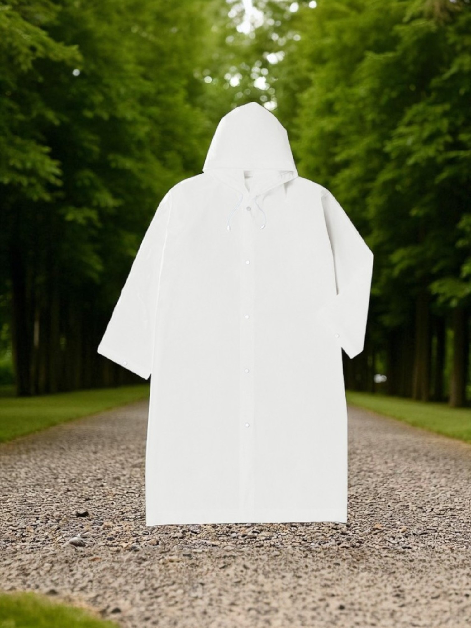 携帯レインコート（巾着付）