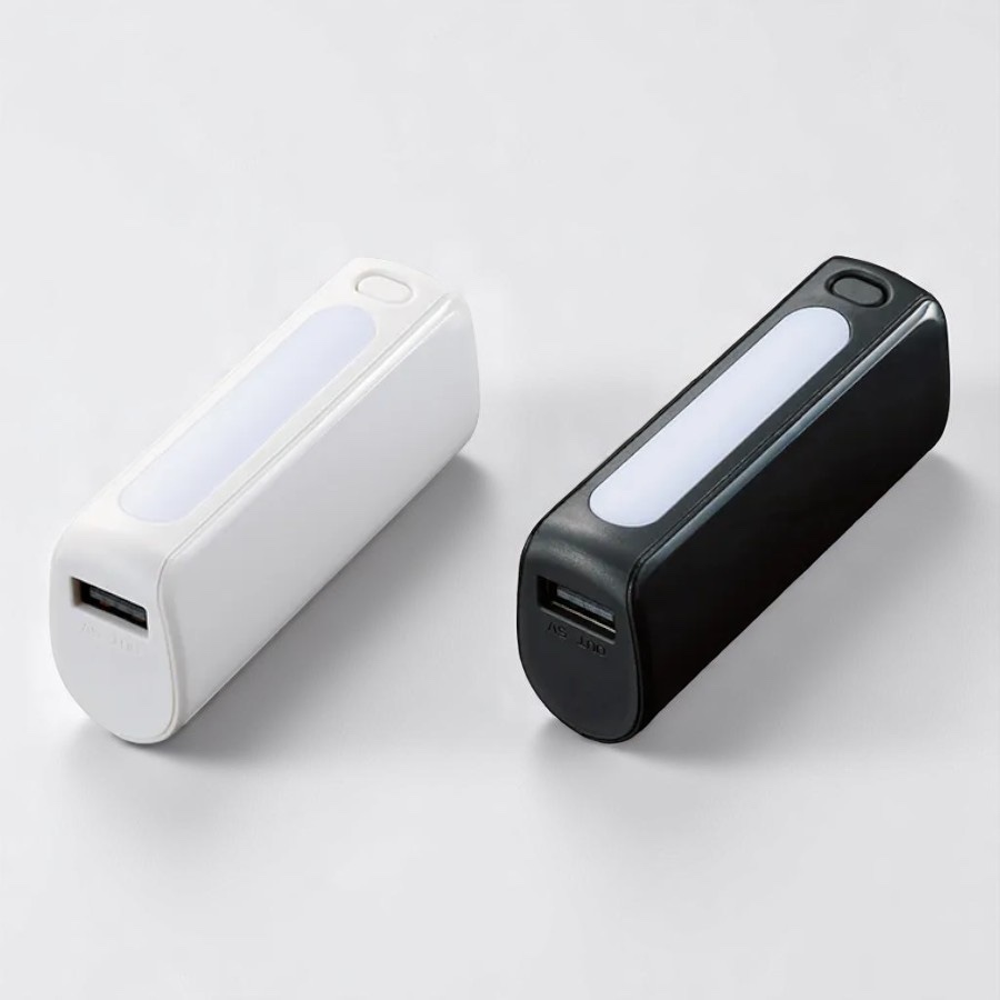 LEDライト付モバイルチャージャー2200