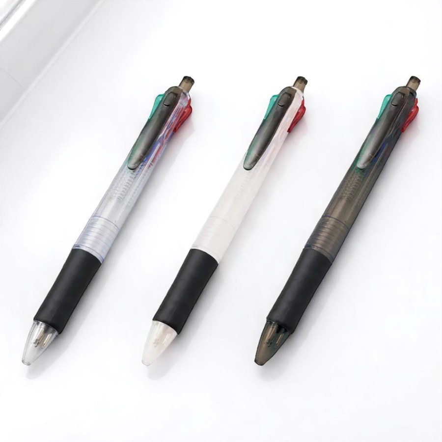 クリア4色ボールペン