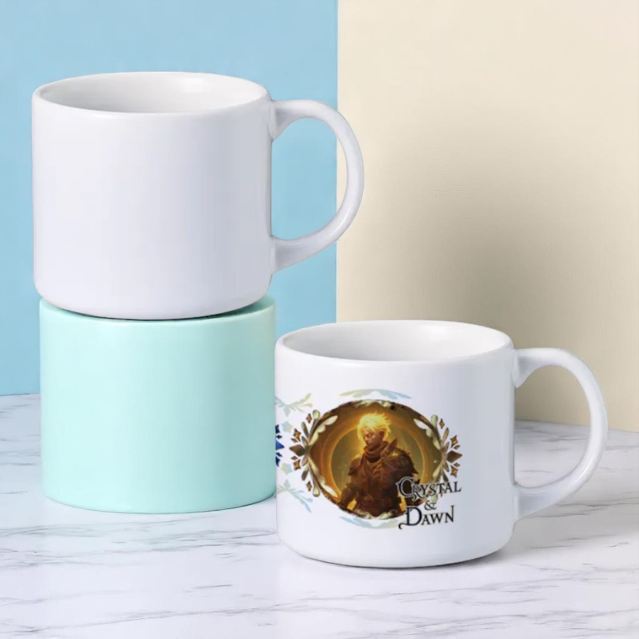 陶器マグストレートショートワイド