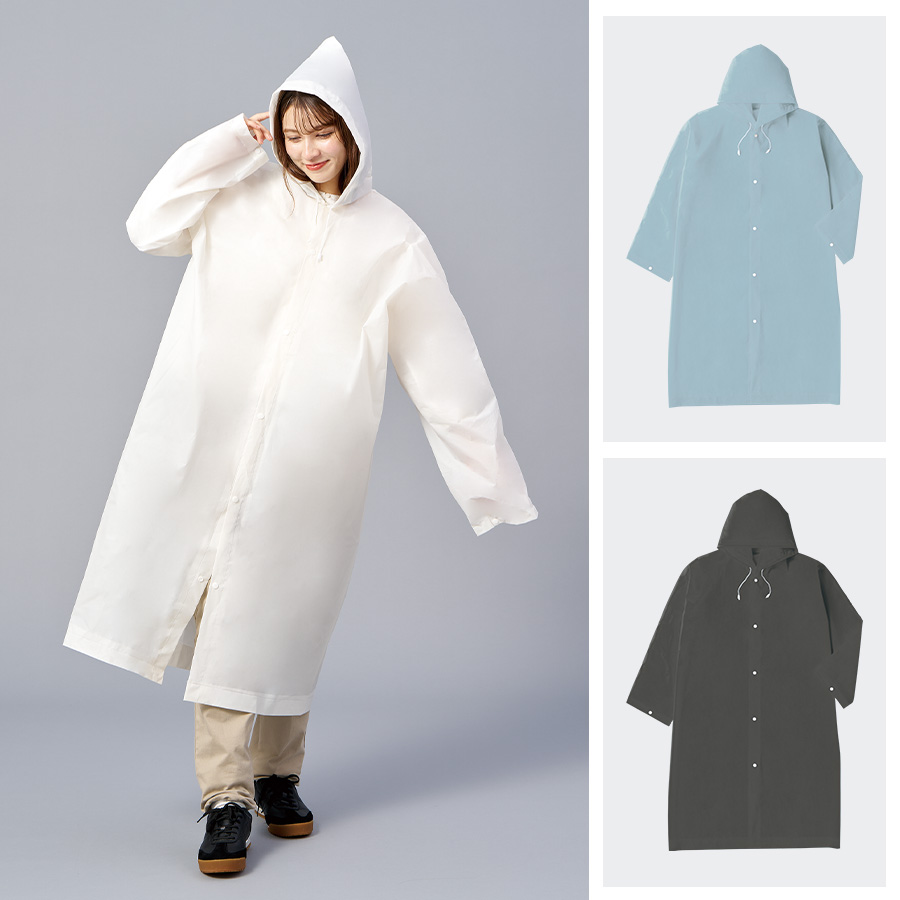携帯レインコート（巾着付）