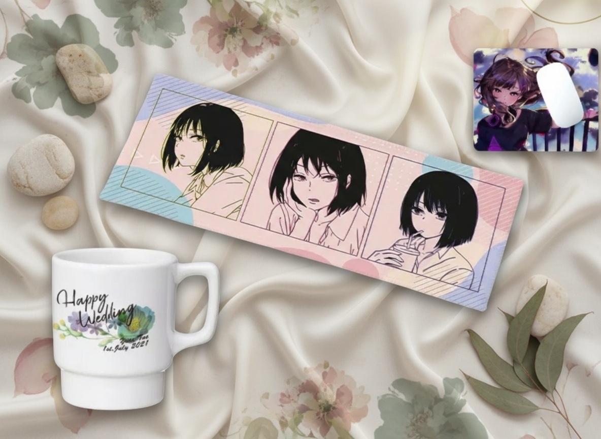 昇華転写の様子