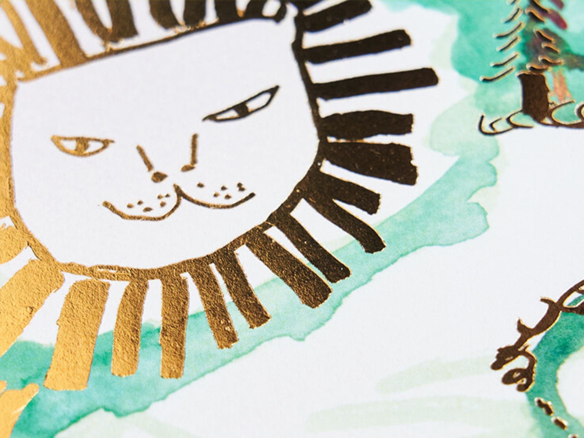 ノート表紙の箔押しオリジナル製作例